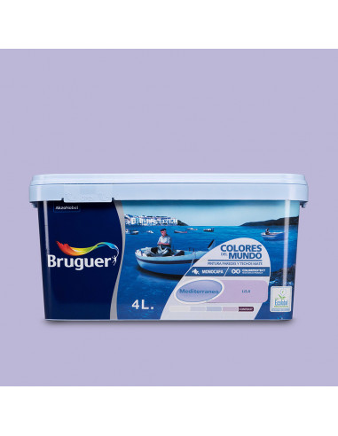 Peintures du monde méditerranéen lilas 4l 5057310 bruguer