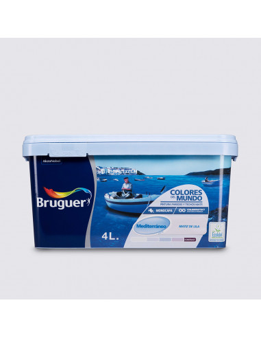 Peintures du monde méditerranéen teinte lilas 4l 5246645 bruguer