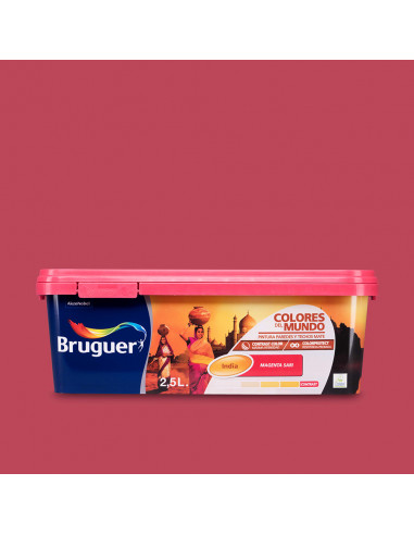 Peintures du monde inde magenta sari contrast 2,5l 5160732 bruger