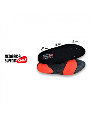 Métatarsien support gel semelle taille 37 cofra.