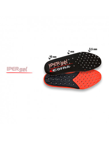 Semelle iper gel taille 36 cofra