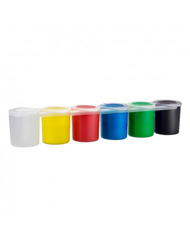 Trousse gouache 25ml 6 couleurs milan