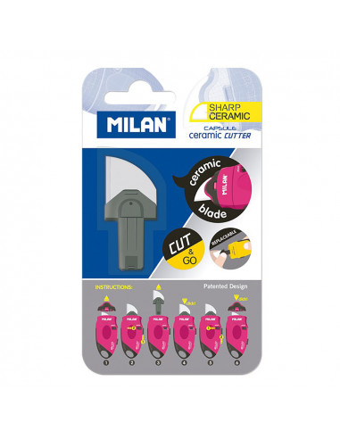 Recharge lame ceramique cutter milan