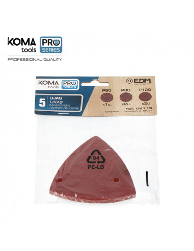 Pack 5 sables pour 08765 koma tools