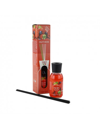 Diffuseur de parfum mikado fruits rouges 125ml. magic lights
