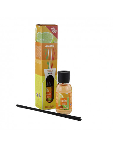 Diffuseur de parfum mikado agrumes 125ml. magic lights