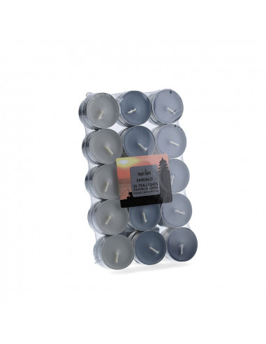 Bougies parfumées bois de santal 30 uni. magic light