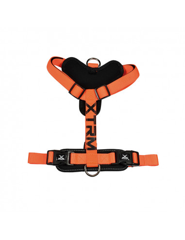Harnais x-trm cronos neon flash 35-60x1.5cm orange nayeco