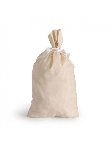 Pack 2units. sac en coton 40x60cm couleur: beige