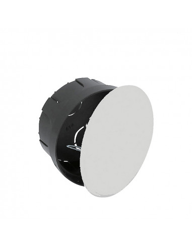 Boîte ronde à encastrer ø80x40mm avec griffe métallique retractilé solera 514