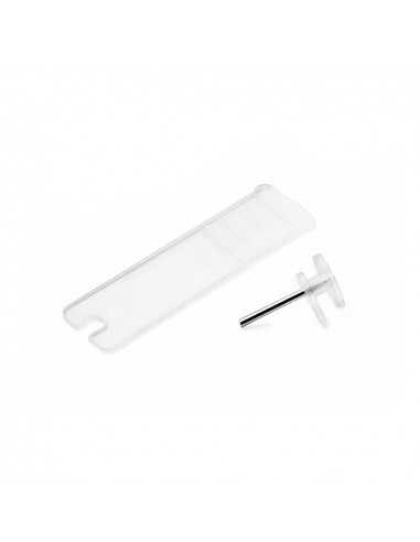 Cintre simple pour cadres. transparent (blister10 unités). inofix