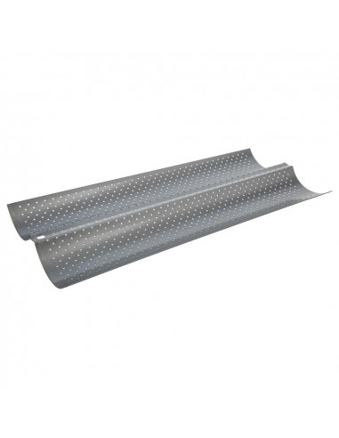 Pack 2 moules perforés pour baguette
