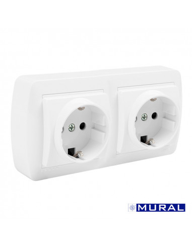 Double base bipolaire t/tl 148x72x42mm. s. mural solera mur66u