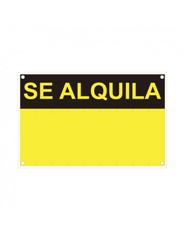 Se alquila (pvc 0.4mm) 45x70cm