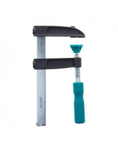 Serre-joints à vis 1" sz 50-100" 50mm long 3607000 wolfcraft