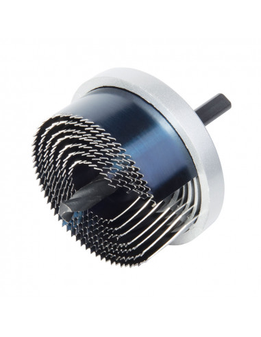 Scie cloche avec foret central de 8mm et 7 lames 2164000 wolfcraft