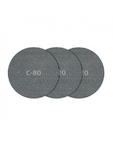 Pack de 5 grilles à poncer adhesives, carbure de silicium, grain 80, 120, 220 ø125mm 8464000 wolfcraft