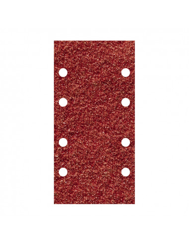 Jeu de 10 feuilles abrasives adhesives corindon grain 120 93x185mm 1768000 wolfcraft