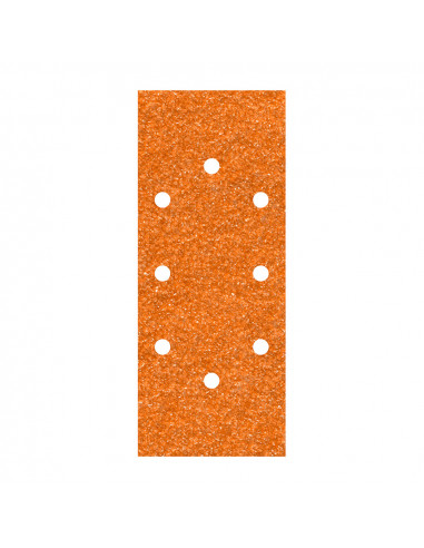 Pack de 5 feuilles abrasives adhesives, corindon, grain 120, perforées, ovales 93x230mm 1973000 wolfcraft