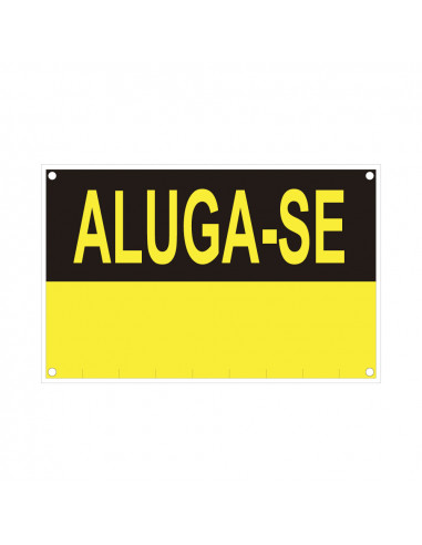Aluga-se (pvc 0.4mm) 45x70cm