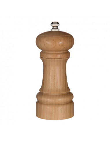 Moulin sel/poivre en bois 14.5cm.