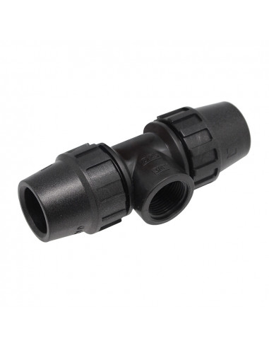 Raccord "t" filetage femelle 32mm (1") aqua control