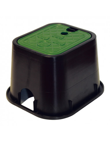 Puisard carré 1 valve 18x21x17,5cm aqua control