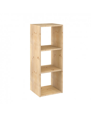 Etagere modulaire 3 cubes dinamic pin massif astigarraga