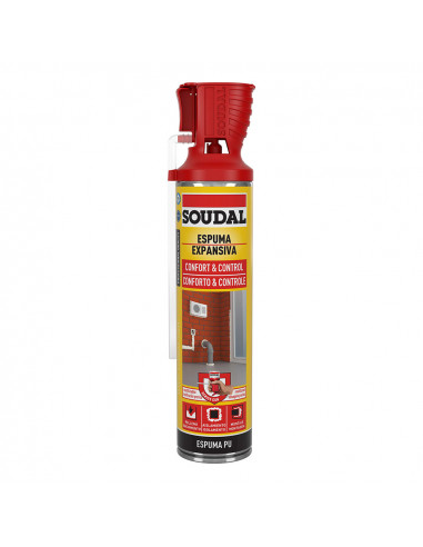 Mousse comfort and control genius 600ml 123921 soudal.