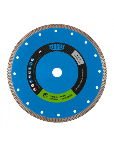 Scie diamant continue 1a1r 115x1,2x22,23 dct. tyrolit