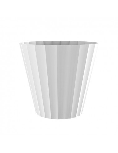 Pot d'injection doric couleur blanche ø18x16cm