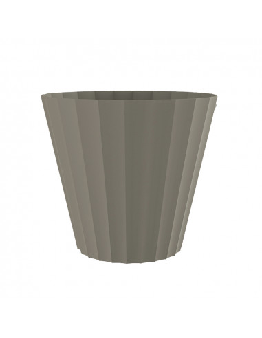 Pot d'injection doric couleur taupe ø32x29cm