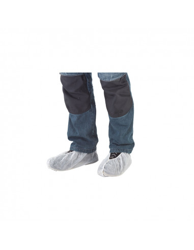 Pack de 2 paires de protecteurs de chaussures blancs. 4877000 wolfcraft.