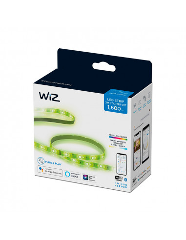 Bande led 2mts 1.600lm starterkit wiz philips