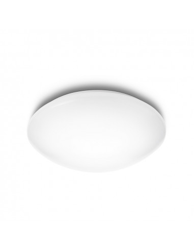 Plafonnier intérieur led 6w 640lm 4000k lumiere neutre mod. moire ø22,5x6,8cm philips