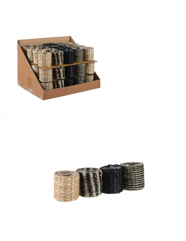 Panier modèle alexis noir-beige ø7cm x 7cm h.