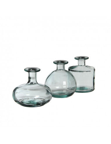 Bouteille en verre transparent simone ø14cmx12 cm