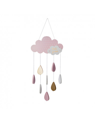 Modèle cloud rose mobile pour enfants