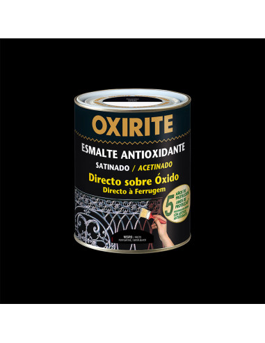 Oxirite satiné noir 4l 5397925