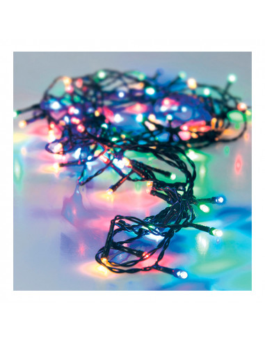 Guirlande 80 led multicolor multifonction exterieur 9m