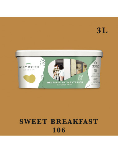 Peinture extérieure ally brush sweet breakfast 3l