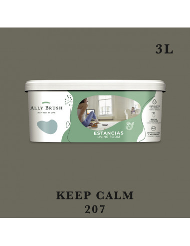 Peinture ally brush intérieure keep calm 3l