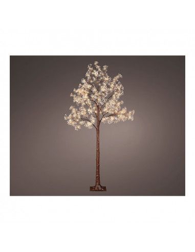 Arbre led gypsophila purpurine ip44 180cm