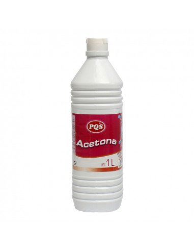 Bouteille d'acétone 1l pqs