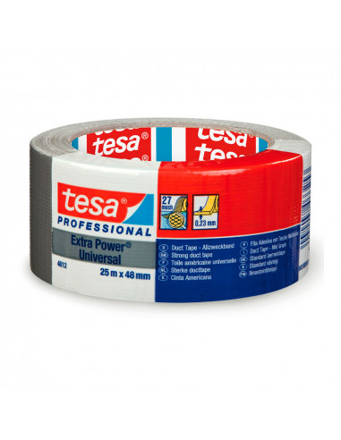 Ruban americain argent 25m x 48mm 4612 tesa