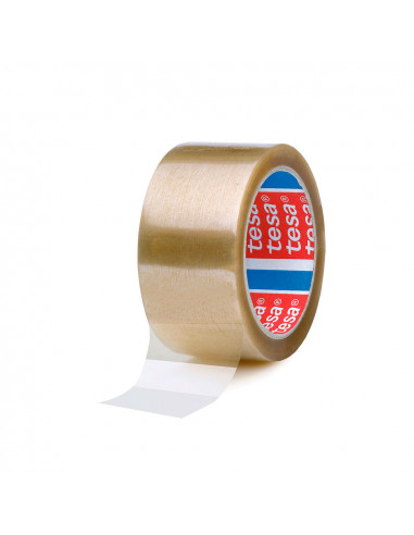 Ruban d'emballage en polypropylène transparent. 66m x 50mm 4089 tesa