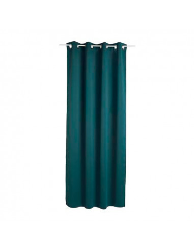 Pack 2ud rideau cachant vert feuille 135x240cm