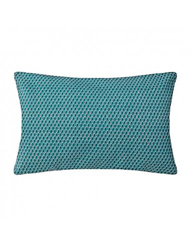 Coussin bleu canard mod.otto 50x30cm