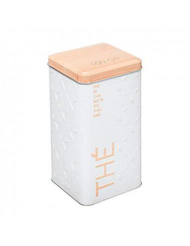 Boîte métallique pour thé 100 gr. mod.scandi nature