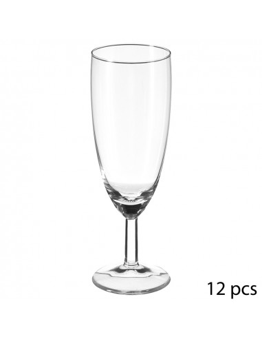 Pack 12 ud cava flute en verre 15cl